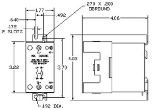 50 AMP Solid State Relay Diagram