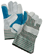 1230DPBL Double Leather Palm Work Gloves