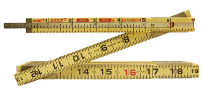 Red End® Extension Folding Ruler