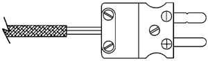 AA Series Thermocouple w/ Male Plug