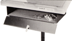 Utility Tray w/ Locking Door