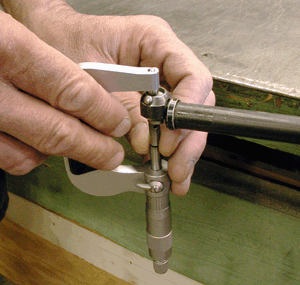 Use micrometers to Set Up Bore Gauge